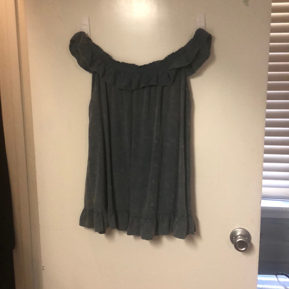 Dainty denim top